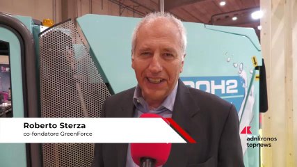 Hydrogen Expo, Sterza (GreenForce): "Presentiamo prima macchina spazzatrice stradale ad idrogeno"