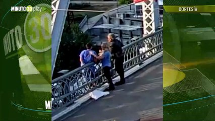 El momento en el que el cantante Bon Jovi evitó que una mujer se lanzara de un puente