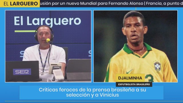 La polémica frase de Djalminha sobre si su compatriota Vinicius va a ganar el Balón de Oro