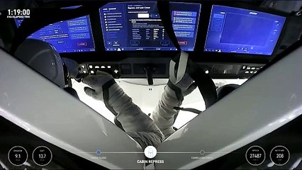 Primera actividad fuera de una nave en el espacio por parte de una misión privada