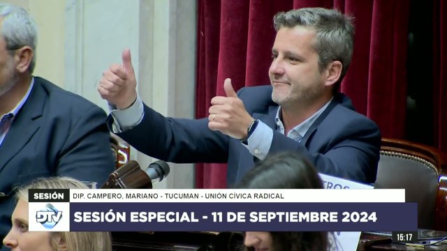 Campero apoya el veto de Milei: En una Argentina de blanco y negro, soy oficialista