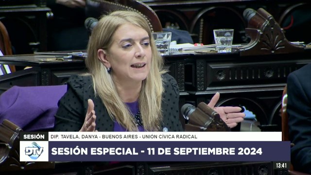 Tavela apuntó a radicales que apoyan el veto de Milei: “Roma no paga traidores y tampoco los vota”