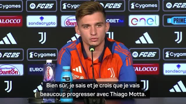 Juventus - Conceição : Je sais que je vais beaucoup progresser avec Thiago Motta