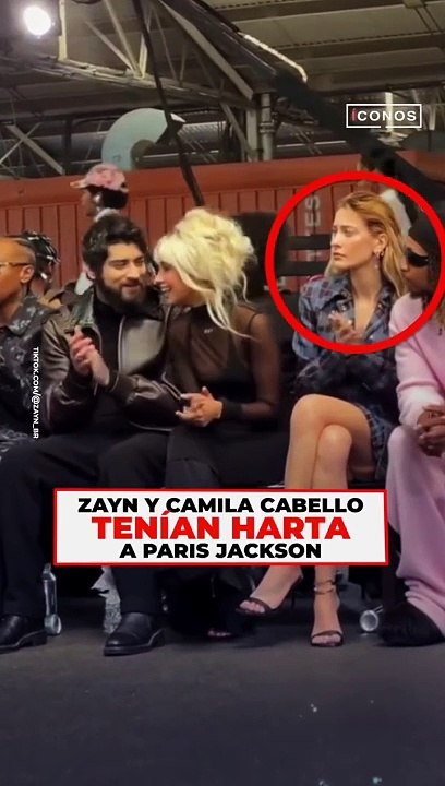 Paris Jackson se hartó de Zayn Malik y Camila Cabello