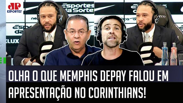 Essa declaração do Memphis Depay VAI DAR O QUE FALAR, gente! Ele... APRESENTAÇÃO no Corinthians!