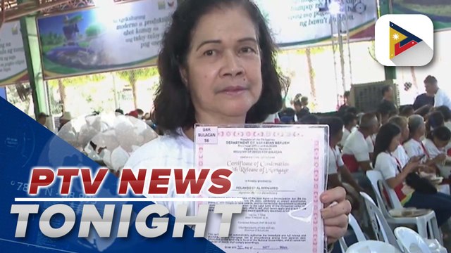 PBBM, DAR distribute over condonation certificates to 1-K ARBs in Bulacan