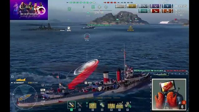 World of Warships, USS Farragut, Commander, the Russian Badger