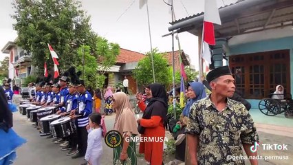 Drumband Gema Nada Permusa Cover Lagu Bojo Loro