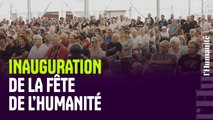 Fabien Gay inaugure la Fête de l'Humanité , « bulle d'air dans un monde de l'Humanité »