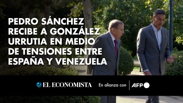 Pedro Sánchez recibe a González Urrutia en medio de tensiones entre España y Venezuela