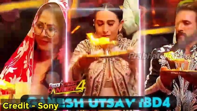 Ganesh Utsav Celebration in India s Best Dancer 4 Today New Episode Promo India s Best Dancer 4