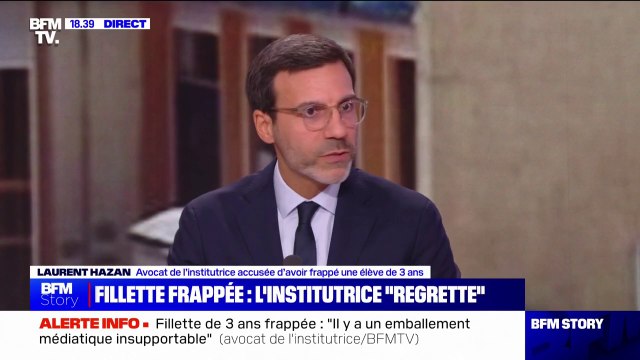 Fillette frappée par une enseignante: Je souhaite que cet emballement médiatique cesse , affirme l'avocat de l'institutrice