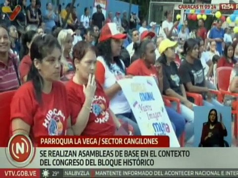 Caracas | Comunas debaten planteamientos políticos para Congreso del Bloque Histórico