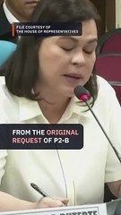 House panel slashes proposed 2025 budget of Sara Duterte’s OVP by P1.3 billion