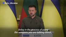 Zelensky slams West's 'delays' to allow deeper strikes on Russia