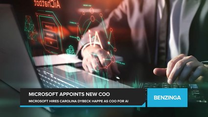 Microsoft Appoints Former GE Exec Carolina Dybeck Happe as COO to Lead AI Transformation 🤖