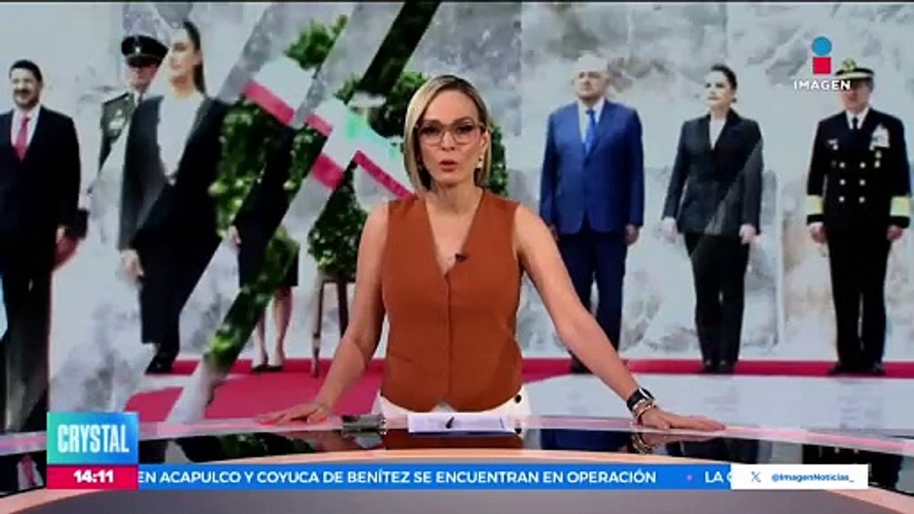 López Obrador y Claudia Sheinbaum conmemoran a los Niños Héroes