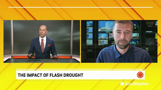 What is a flash drought and why is one impacting the Upper Midwest?