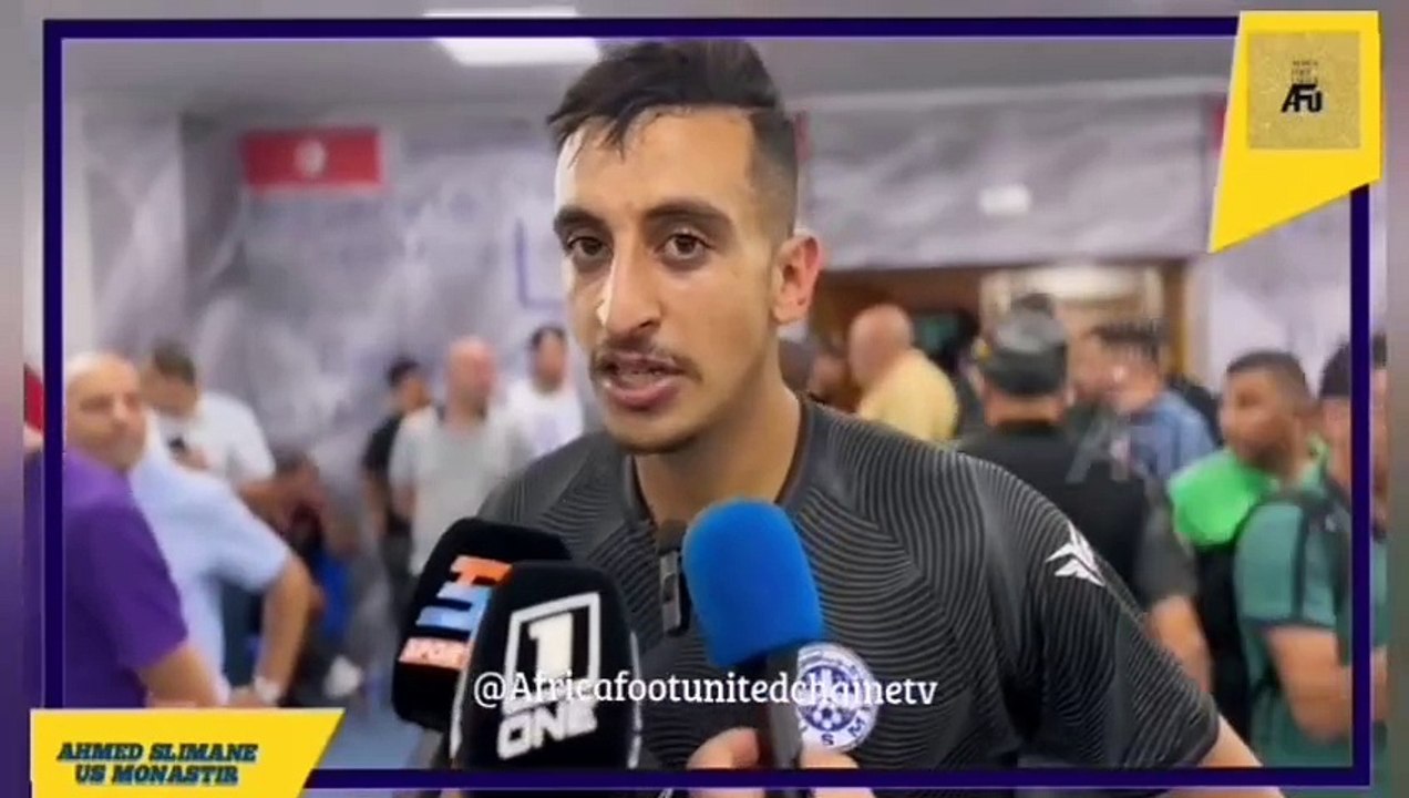 #LDCCAF  : Déclaration du gardien de l'#USMonastir ⚪ Ahmed Slimane après le match contre le #MCAlger  #Algérie  #Tunisie  ⚽
