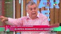 Luis Ventura dio detalles sobre la salud de Antonito y su mamá, Fabiana Liuzzi