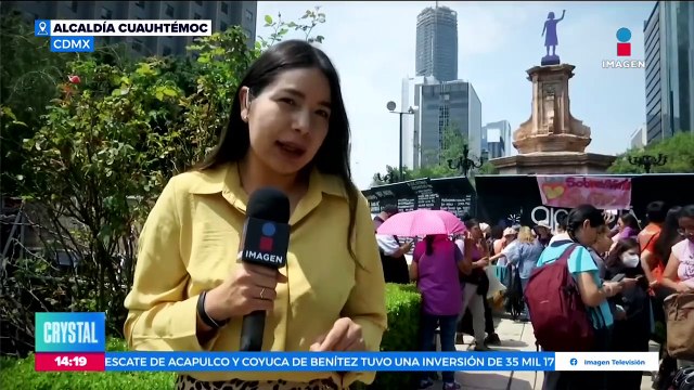 Mujeres víctimas de tentativa de feminicidio se reunieron en la Glorieta de las Mujeres que Luchan