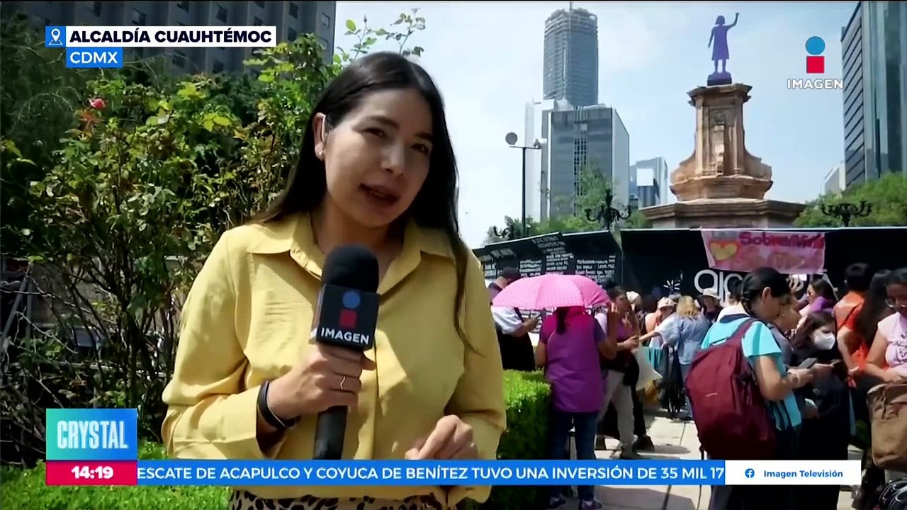 Mujeres víctimas de tentativa de feminicidio se reunieron en la Glorieta de las Mujeres que Luchan