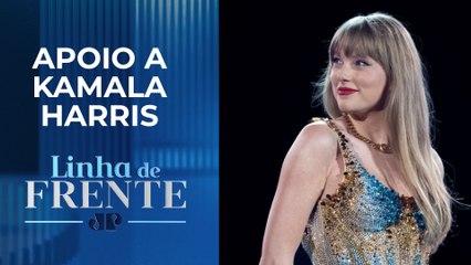 Post de Taylor Swift mobiliza 300 mil pessoas a procurarem como votar nos EUA | LINHA DE FRENTE