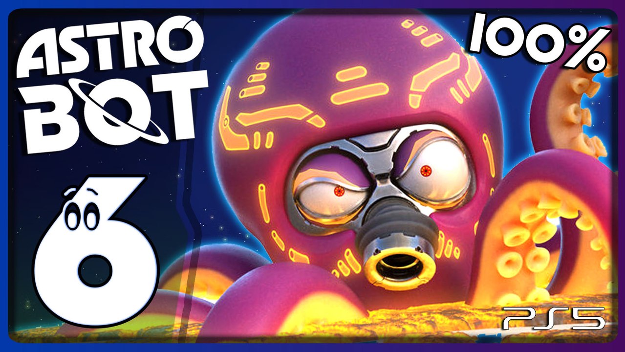 Astro Bot Walkthrough Part 6 - 100% (PS5) Octopus Boss / Bot of War ...
