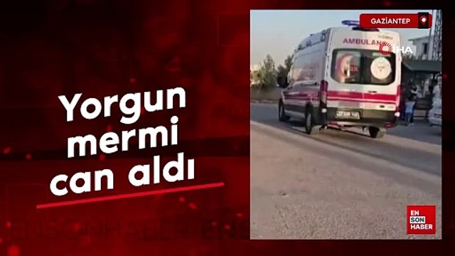 Suriye'den geldiği iddia edilen yorgun mermi Karkamış'ta can aldı