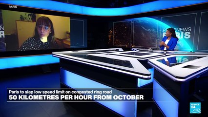 Paris to lower speed limit on ring road in drive to reduce pollution