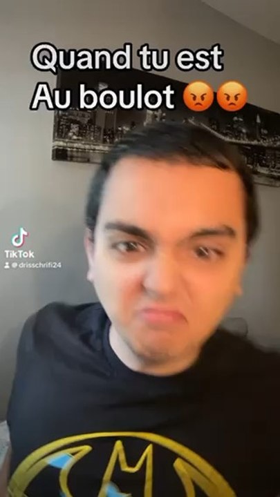 Quand tu es au boulot