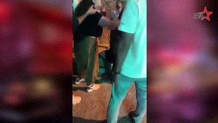 Bir genci darp eden polislere yurttaşlardan tepki