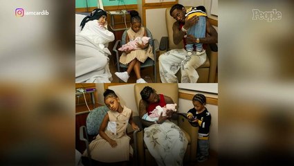 Descargar video: Cardi B and Offset Welcome Third Baby Weeks After Split: 'Prettiest Lil' Thing'