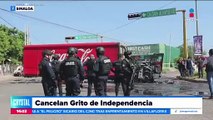 Cancelan el Grito de Independencia en Culiacán, Sinaloa