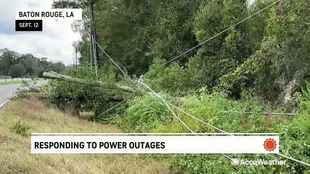 How crews are responding to power outages from Francine across the Gulf Coast