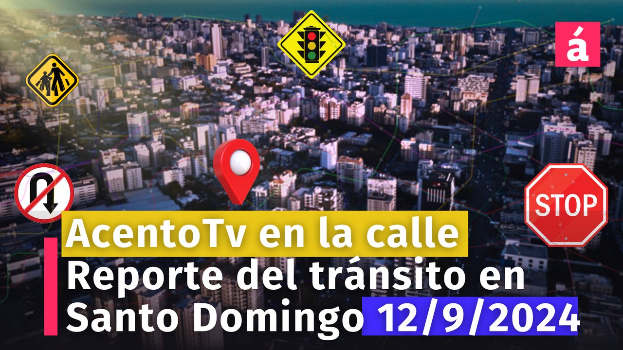AcentoTv en las calles de Santo Domingo 12/9/24: Reporte del tránsito en la Av. Sarasota. Grabado a las 4:50 PM