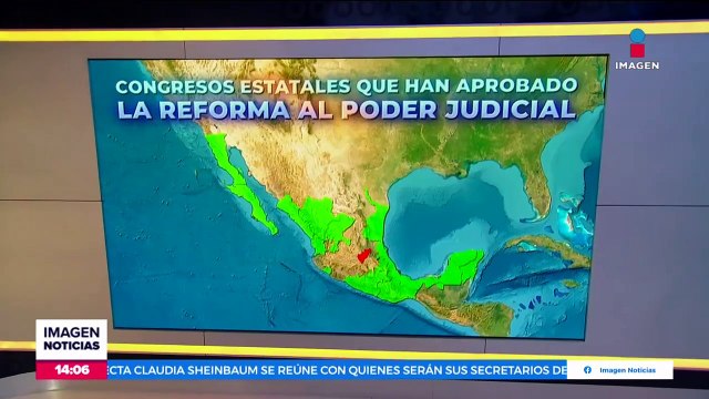 López Obrador celebra la aprobación de la reforma judicial en los congresos estatales