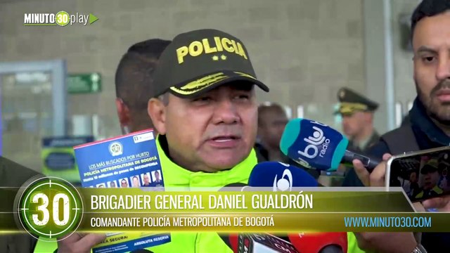 Nuevo cartel de los más buscados Recompensa de 10 millones por información sobre delincuentes dedicados al hurto