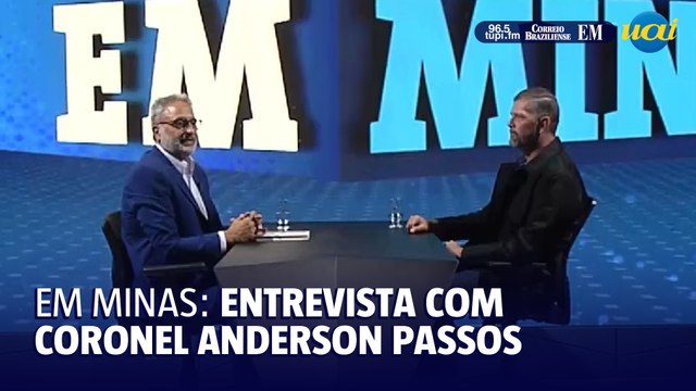 EM Minas recebe o Coronel Anderson Passos