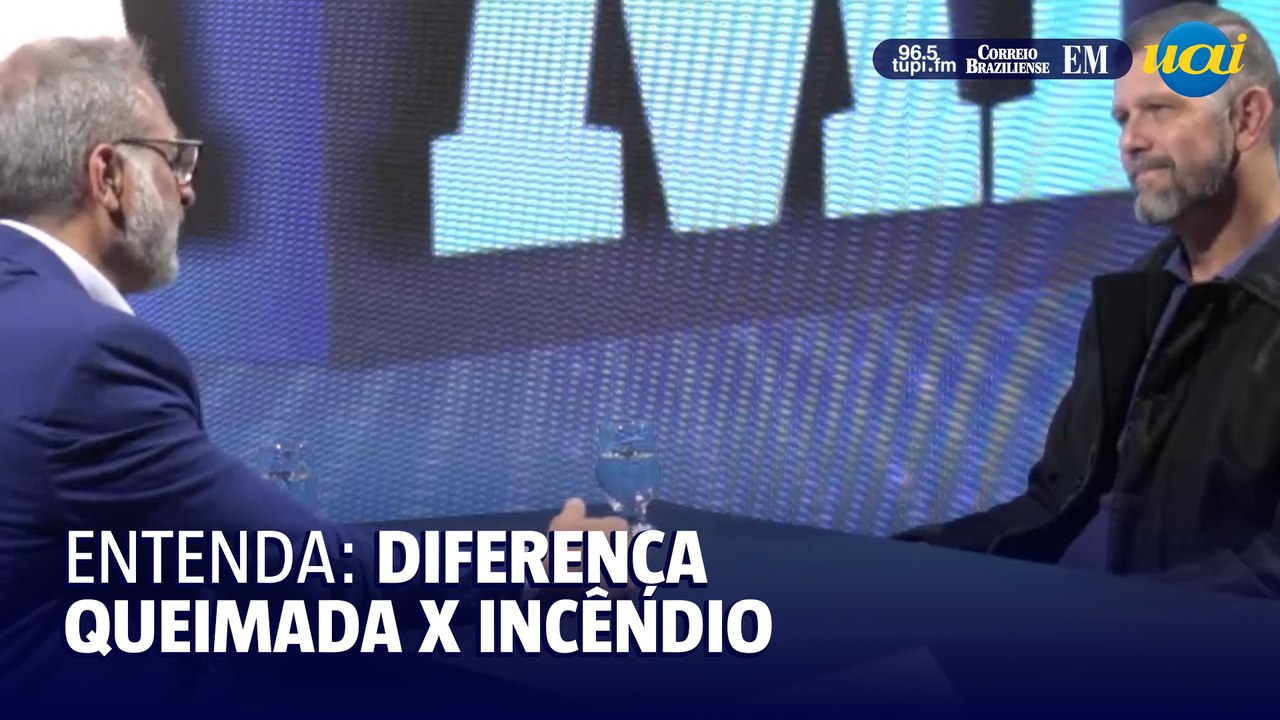 Coronel Passos explica as diferenças entre queimadas e incêndios