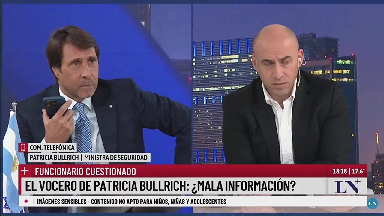 Patricia Bullrich: "Nadie gaseó a una nena"