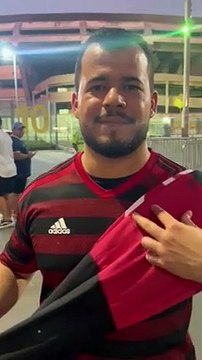 Confiantes, torcedores acreditam na vitória do Flamengo; assista