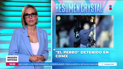 En la CDMX detienen a “El Perro”, integrante de una célula criminal