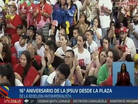 Grecia Colmenares: Somos juventud Bolivariana, Robinsoniana y profundamente chavista