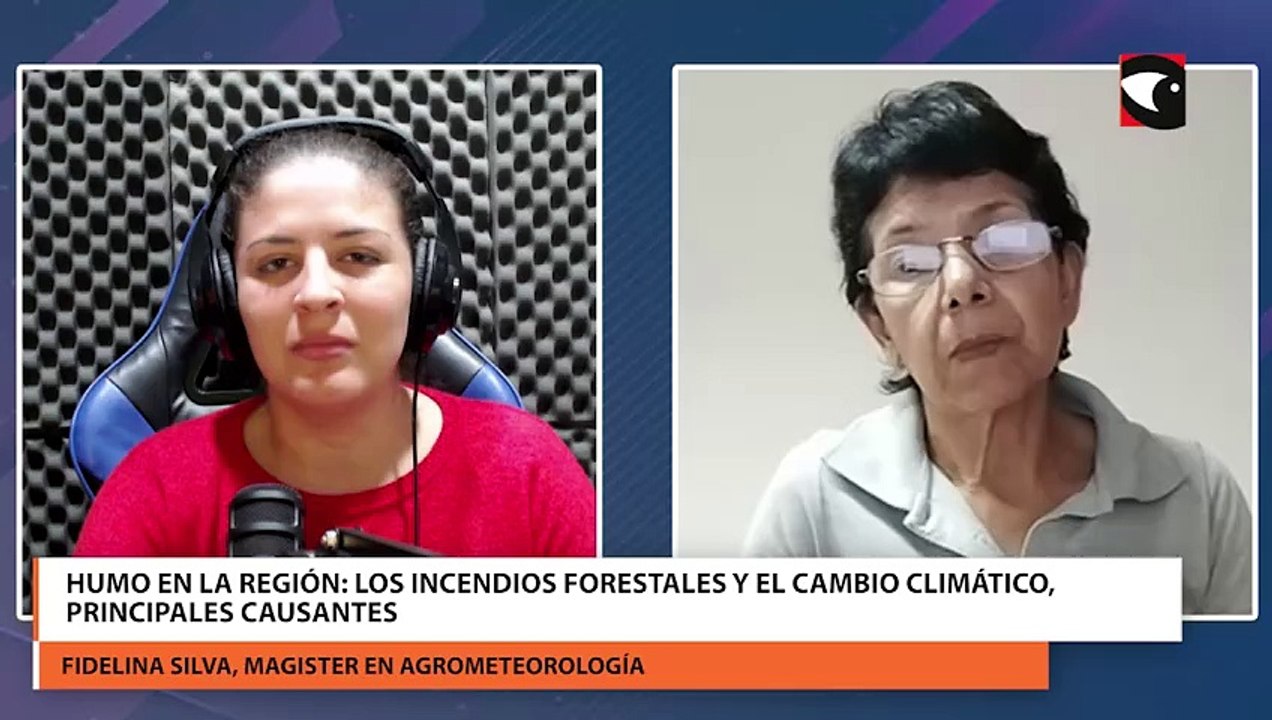 Humo en la región: los incendios forestales y el cambio climático, principales causantes