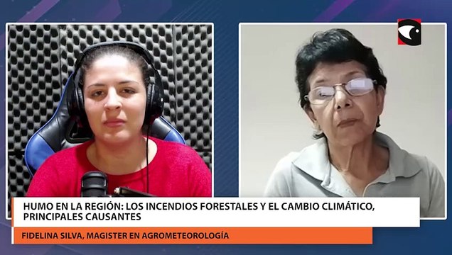 Humo en la región: los incendios forestales y el cambio climático, principales causantes