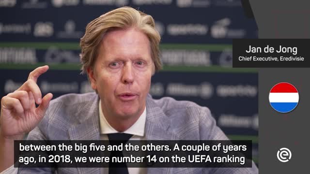 Eredivisie Chief Exec says it's a struggle to join 'Big 5' European Leagues