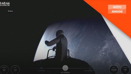 Pengembaraan angkasa lepas swasta pertama berjaya dilaksana