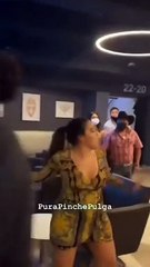 Graban altercado entre esposa y amante
