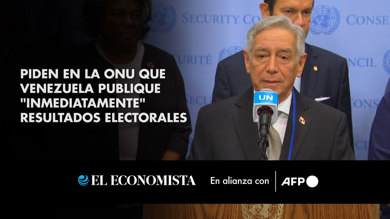 Piden en la ONU que Venezuela publique "inmediatamente" resultados electorales
